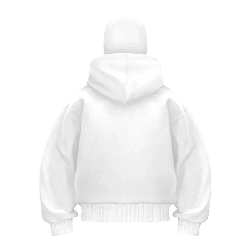 Masked Zipper Hoodie